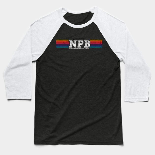 Neberdine Pharmaceutical Biotech Baseball T-Shirt by huckblade